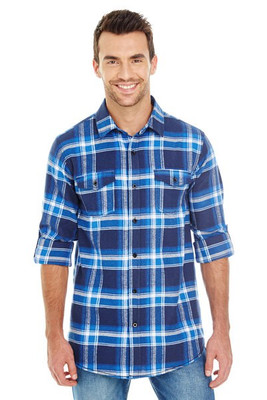 Burnside 8210 - MEN'S WOVEN PLAID FLANNEL