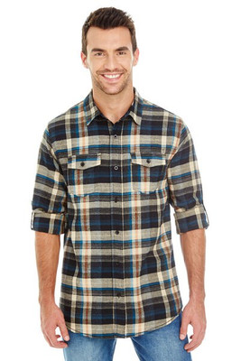 Burnside 8210 - MEN'S WOVEN PLAID FLANNEL