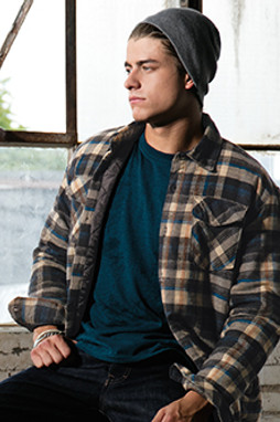 Burnside 8610 - QUILTED FLANNEL JACKET