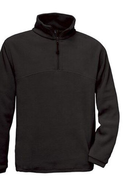 B&C BC610 - Mænds fleece lynlås krave