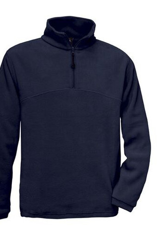 B&C BC610 - Mens Zipped Collar Fleece