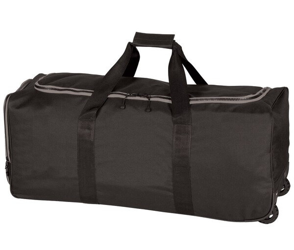 Black&Match BM909 - Polyester Travel Trolley Bag with Retractable Handle