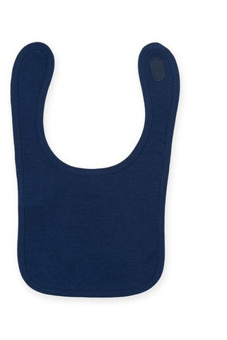 Larkwood LW082 - Soft Cotton Baby Bib with Velcro Closure