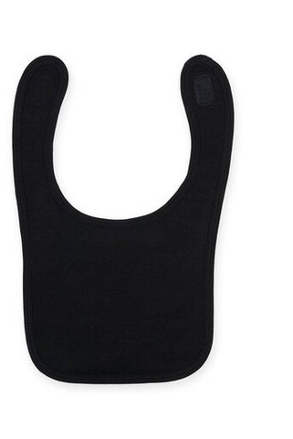 Larkwood LW082 - Soft Cotton Baby Bib with Velcro Closure