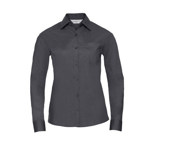 Russell Collection JZ34F - Women's Poplin Shirt