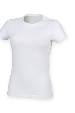 Skinnifit SK121 - Tee-Shirt Femme Stretch Coton