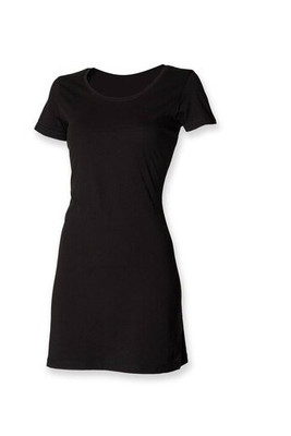 Skinnifit SK257 - Casual Zomerse T-shirt Jurk van Katoen