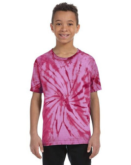 Tie-Dye CD101Y - Youth 5.4 oz., 100% Cotton Spider Tie-Dyed T-Shirt