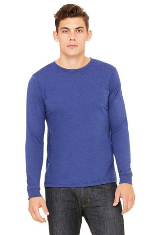 Bella+Canvas 3501 - Men’s Jersey Long-Sleeve T-Shirt
