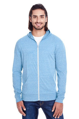 Threadfast 302Z - Hoodie Léger Unisexe Triblend Sportif