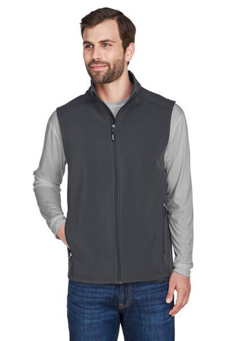 Core365 CE701 - Mens Cruise Two-Layer Fleece Bonded Soft Shell Vest