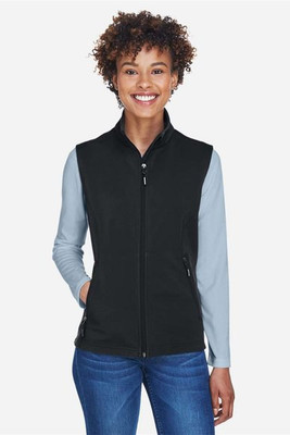 Core365 CE701W - Ladies Cruise Two-Layer Fleece Bonded Soft Shell Vest
