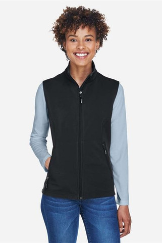 Core365 CE701W - Ladies Cruise Two-Layer Fleece Bonded Soft Shell Vest
