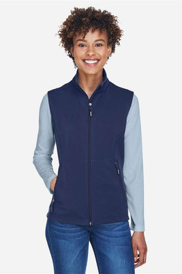 Core365 CE701W - Ladies Cruise Two-Layer Fleece Bonded Soft Shell Vest