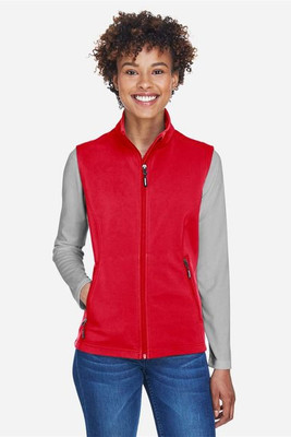 Core365 CE701W - Ladies Cruise Two-Layer Fleece Bonded Soft Shell Vest