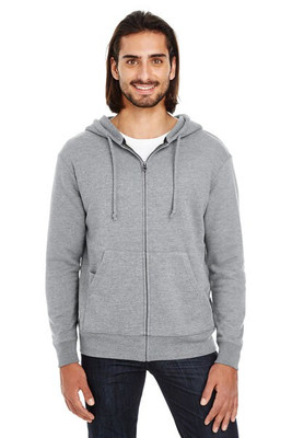 Threadfast 321Z - Unisex Triblend French Terry Full-Zip