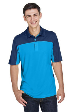 Core 365 CE101 - Polo Hommes Balance Colorblock Performance Piqué