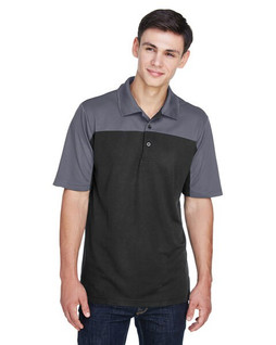 Core 365 CE101 - Polo Hommes Balance Colorblock Performance Piqué