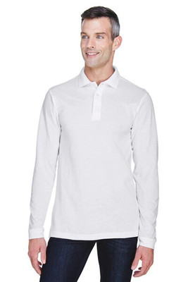Harriton M265L - 5.6 oz. Easy Blend Long-Sleeve Polo