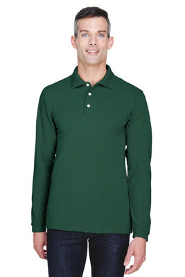 Harriton M265L - 5.6 oz. Easy Blend Long-Sleeve Polo