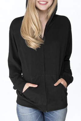 Next Level 6491 - Adult Sueded Full-Zip Hoody