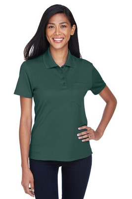 Core365 78181P - Ladies Origin Performance Piqué Polo with Pocket