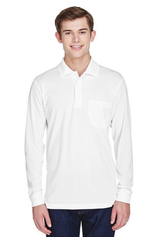 Core365 88192P - Pinnacle Performance UV Protection Polo with Pocket