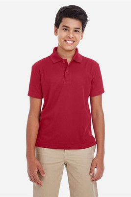 Core365 88181Y - Youth Origin Performance Pique Polo