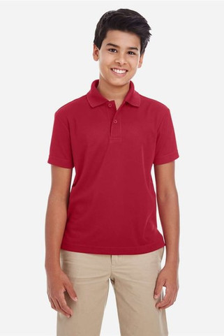 Core365 88181Y - Youth Origin Performance Pique Polo