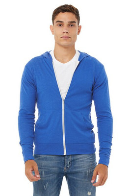 Bella+Canvas 3939 - Buzo unisex triblend cierre completo