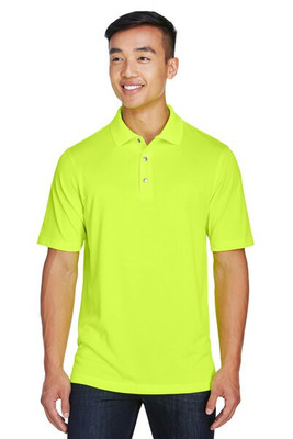 Harriton M345 - Men's Advantage IL Snap Placket Performance Polo