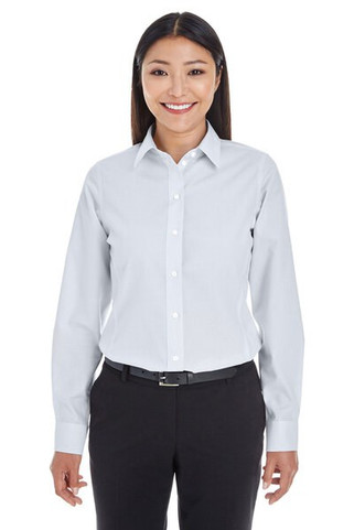 Devon & Jones DG534W - Ladies Crown Collection Striped Shirt