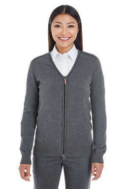 Devon & Jones DG478W - Ladies Manchester Fully-Fashioned Full-Zip Sweater