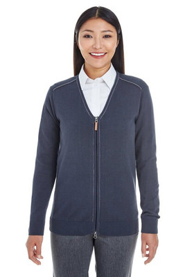 Devon & Jones DG478W - Ladies Manchester Fully-Fashioned Full-Zip Sweater