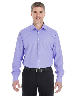 Devon & Jones DG532 - Men's Crown Collection Royal Dobby Shirt