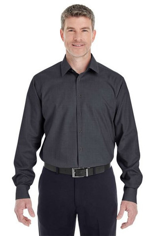 Devon & Jones DG532 - Chemise Crown Collection Royal Dobby pour homme