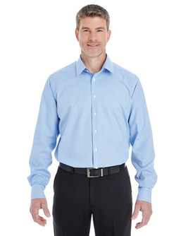 Devon & Jones DG532 - Men's Crown Collection Royal Dobby Shirt