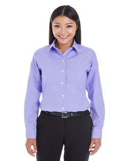 Devon & Jones DG532W - Chemise Crown Collection Royal Dobby pour femme