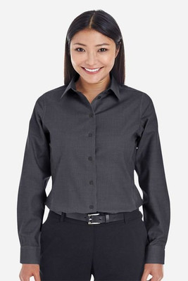 Devon & Jones DG532W - Chemise Crown Collection Royal Dobby pour femme