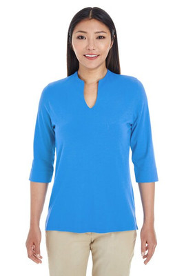 Devon & Jones DP188W - Ladies Perfect Fit Tailored Open Neckline Top