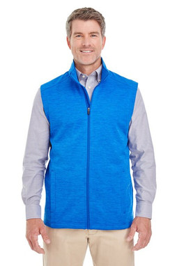Devon & Jones DG797 - Gilet molletonné Newbury Mélange pour homme