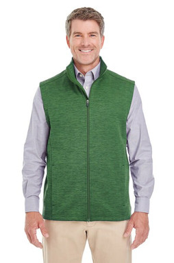 Devon & Jones DG797 - Gilet molletonné Newbury Mélange pour homme