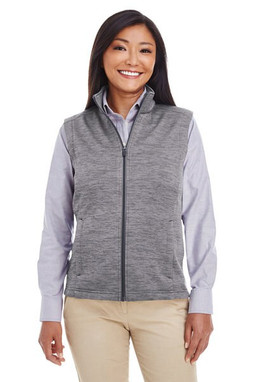 Devon & Jones DG797W - Ladies Newbury Mélange Fleece Vest