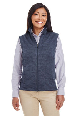 Devon & Jones DG797W - Ladies Newbury Mélange Fleece Vest