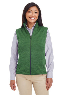 Devon & Jones DG797W - Ladies Newbury Mélange Fleece Vest