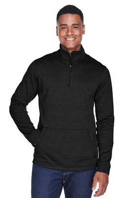 Devon & Jones DG798 - Pull Zippé en Polaire Mélangée pour Hommes