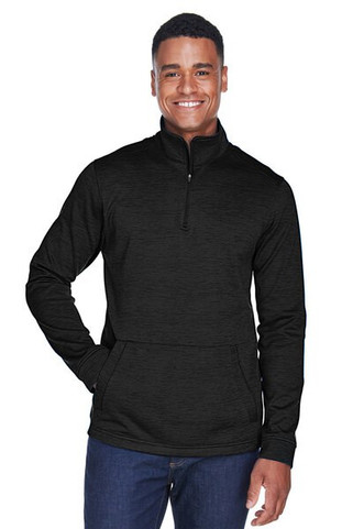 Devon & Jones DG798 - Mens Newbury Mélange Fleece Quarter-Zip