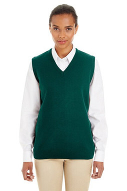 Harriton M415W - Gilet Pilbloc col en V pour femme