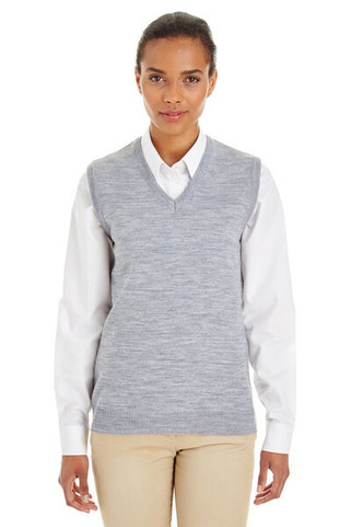 Harriton M415W - Ladies Pilbloc V-Neck Sweater Vest