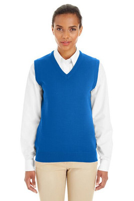 Harriton M415W - Ladies Pilbloc V-Neck Sweater Vest